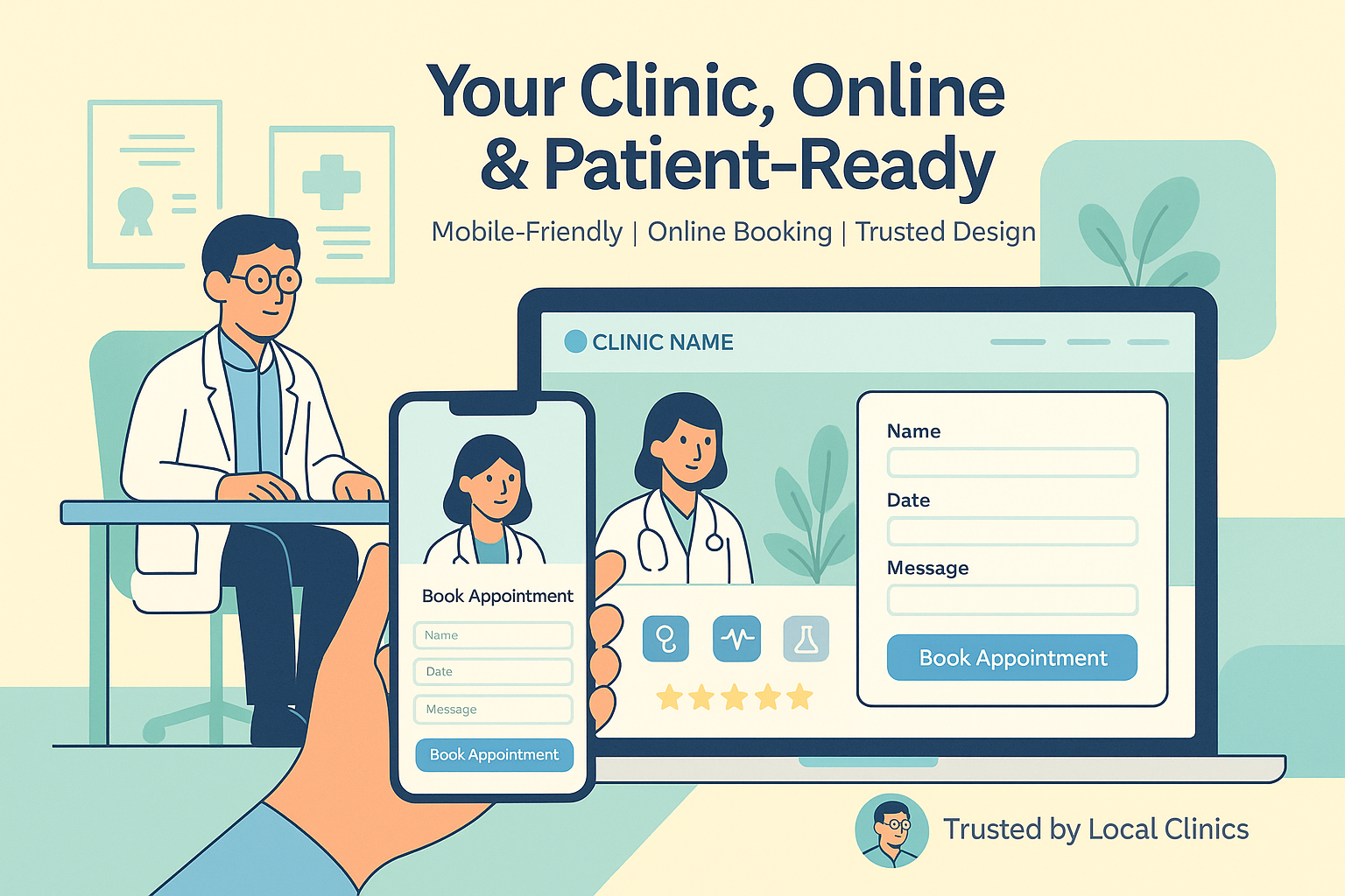 Clinic Website Preview