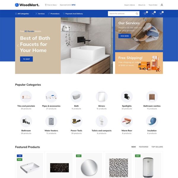 WoodMart GPL Theme | Fast, Customizable WooCommerce Theme for WordPress - Image 8