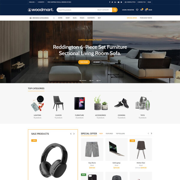 WoodMart GPL Theme | Fast, Customizable WooCommerce Theme for WordPress - Image 3